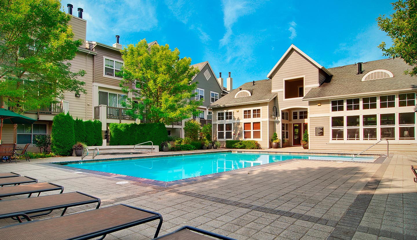 Clubhouse and pool