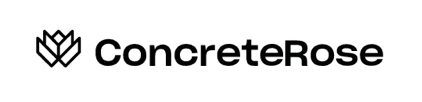 concrete rose logo